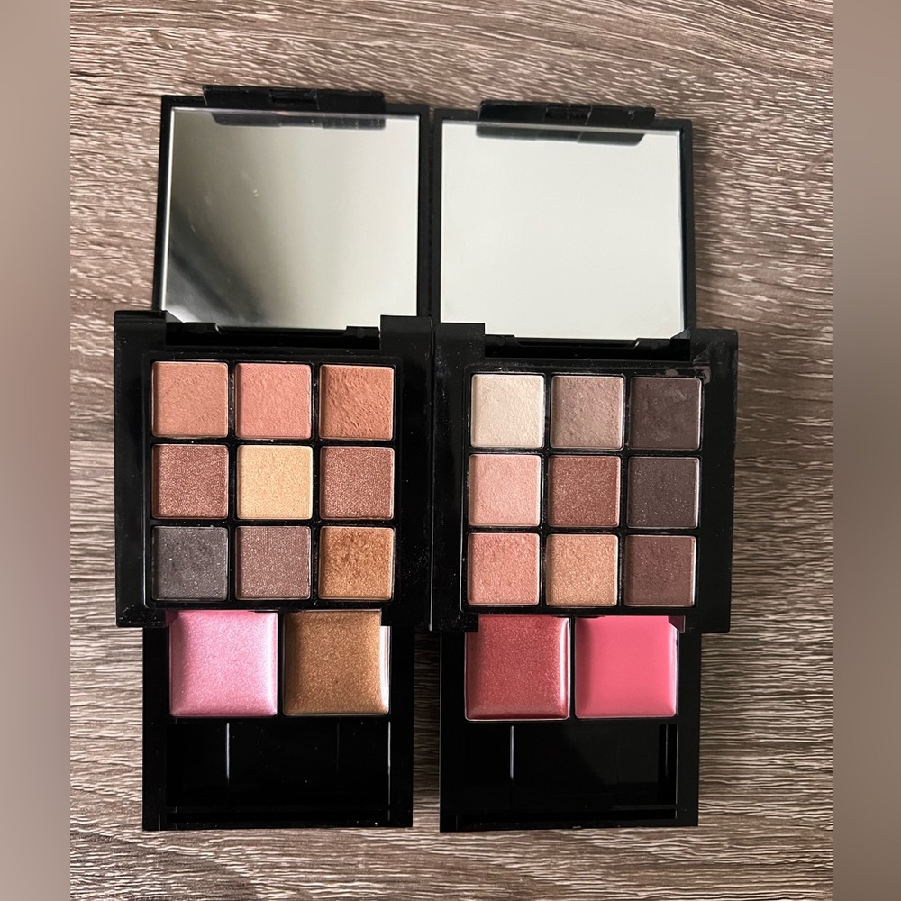 BUNDLE NYX Eyeshadow Look Kits Bronze Smokey Nude on Nude Neutral Palette